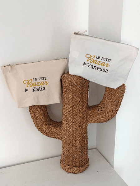 trousse de toilette personnalisée