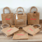 mini sac toiles de jute